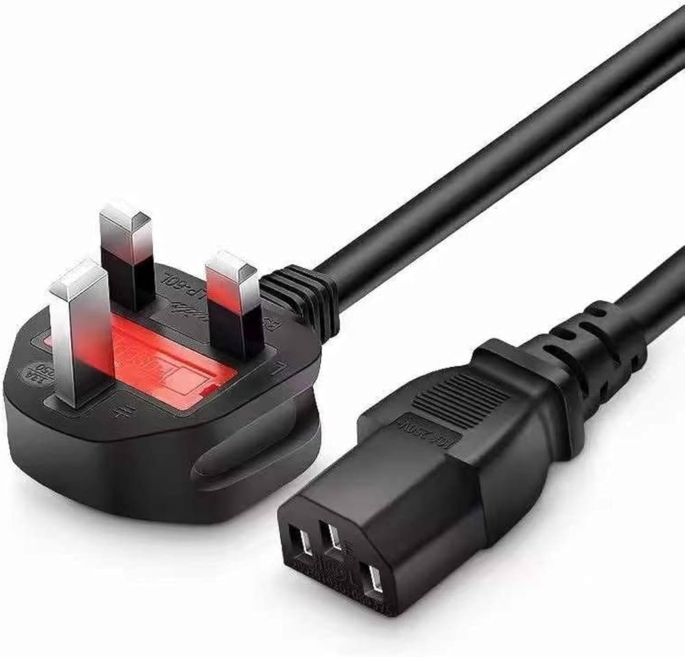 Desktop Power Cable With Fuse