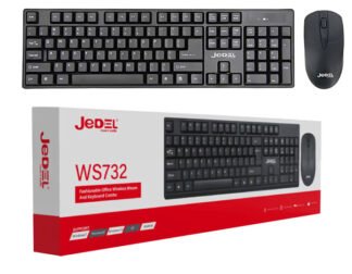 Jedel WS732 Wireless Mouse & Keyboard Combo Pack