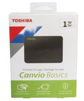 Toshiba 1TB Portable Hard Disk