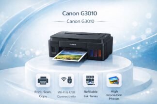 Canon PIXMA G3010 ( Print | Copy | Scan | WiFi) - Wireless All-In-One