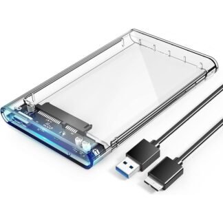 2.5" HDD/SSD External Enclosure (Transparent)